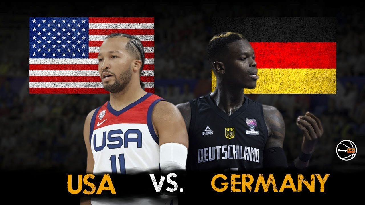 USA vs Germany Basketball